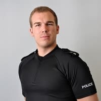 Ricky Twyford, Inspector with British Transport Police